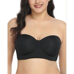 Strapless Push Up Bra | New with Tags | 38DDD 38F | Dark Beige